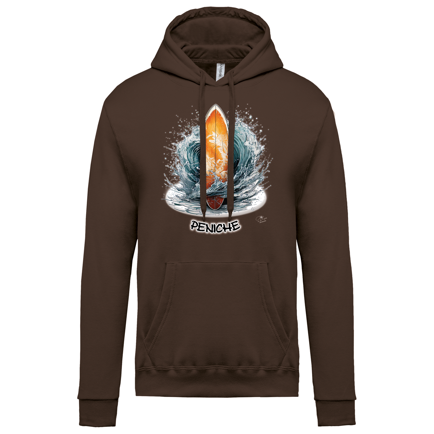 Sweatshirt Kariban com Capuz Prancha Peniche