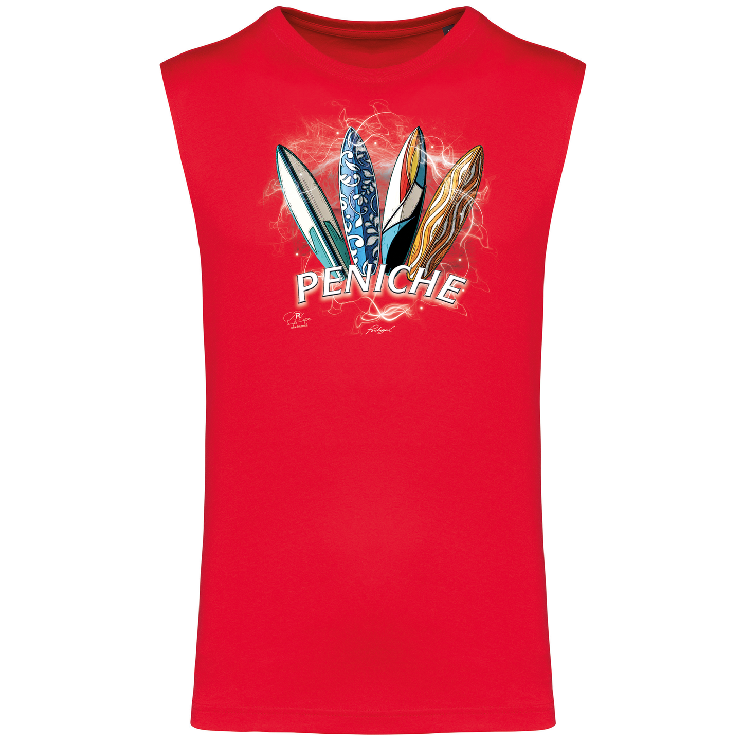 T-shirt Alças Surfboards Peniche