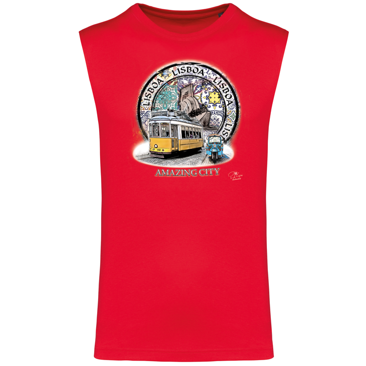 T-shirt Alças Amazing City Lisboa