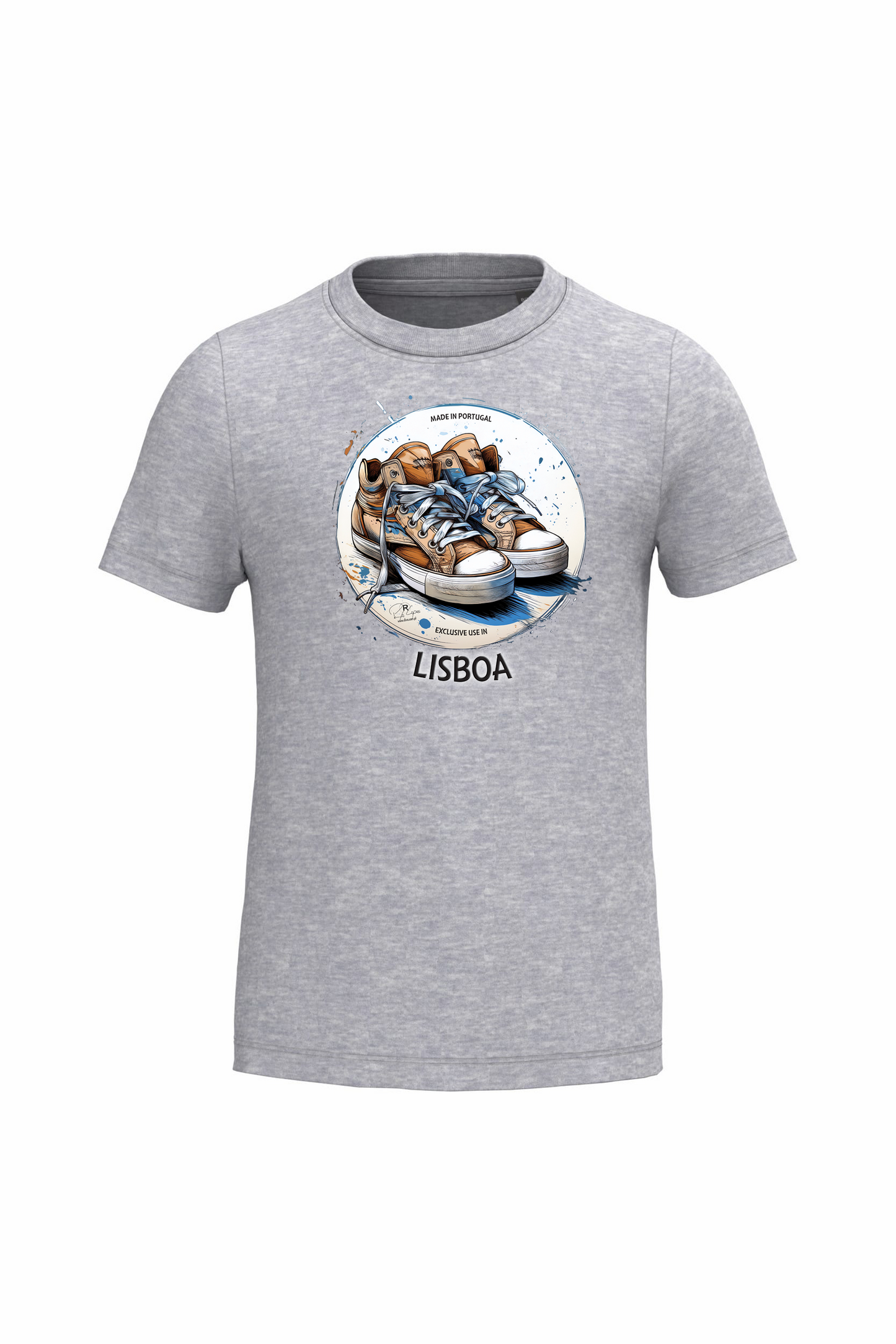 T-shirt de Criança Kariban Exclusive Lisboa