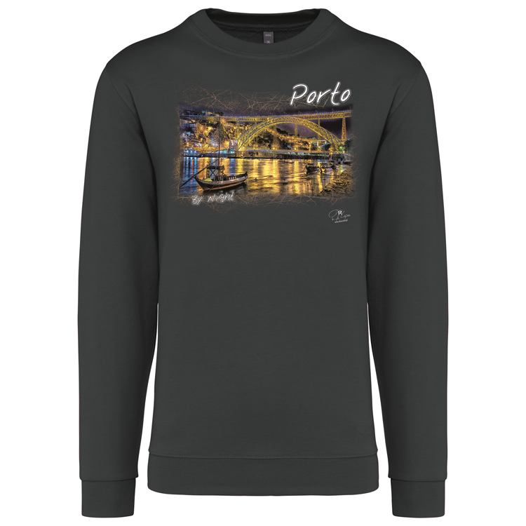Sweatshirt Kariban sem Capuz Porto By Night