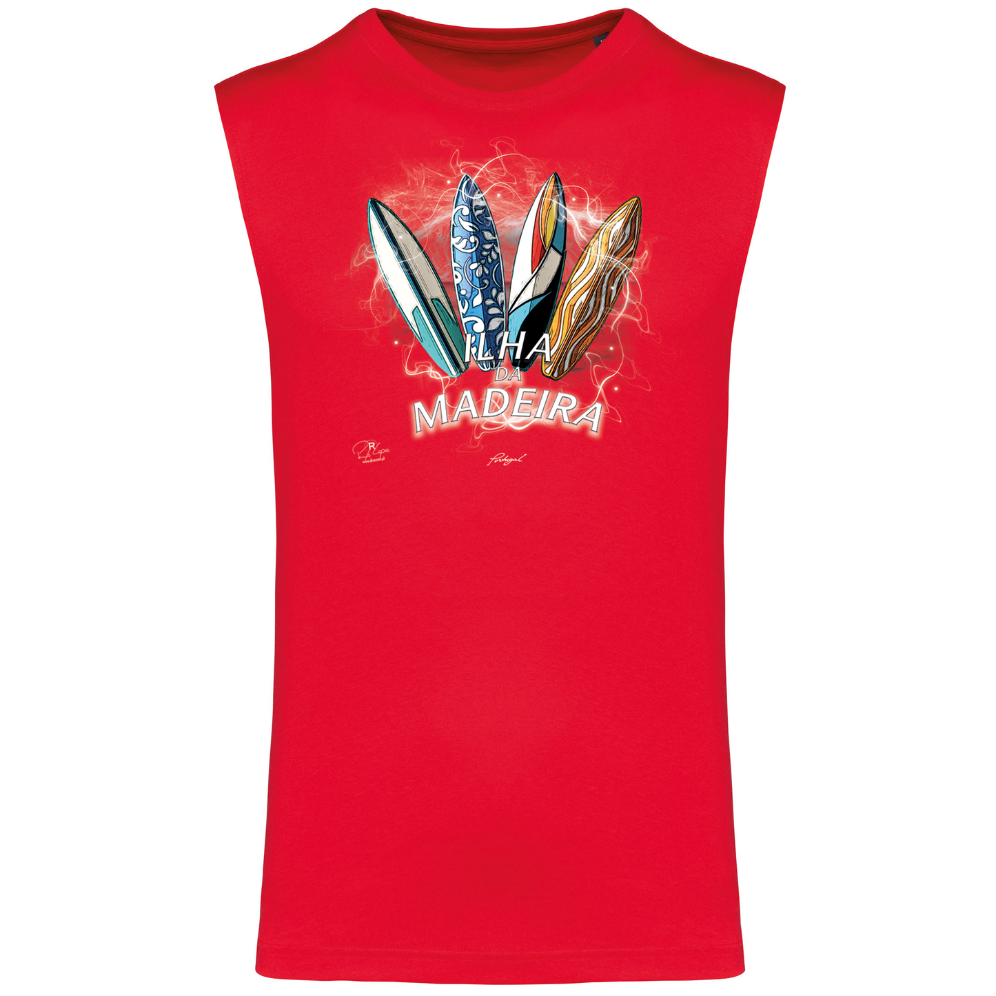 T-shirt Alças Surfboards Ilha da Madeira