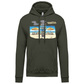 Sweatshirt Kariban com Capuz Pegadas Tavira
