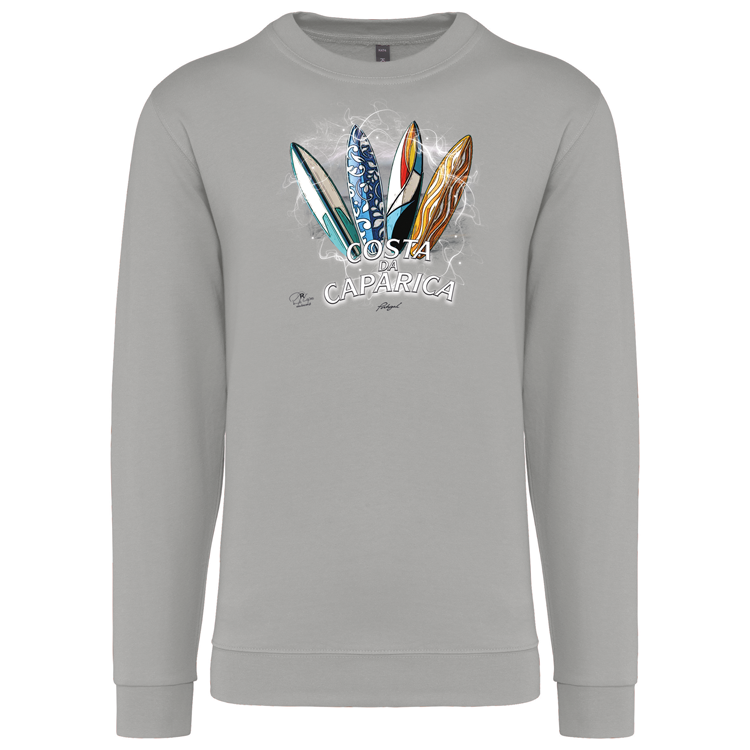 Sweatshirt Kariban sem Capuz Surfboards Costa da Caparica