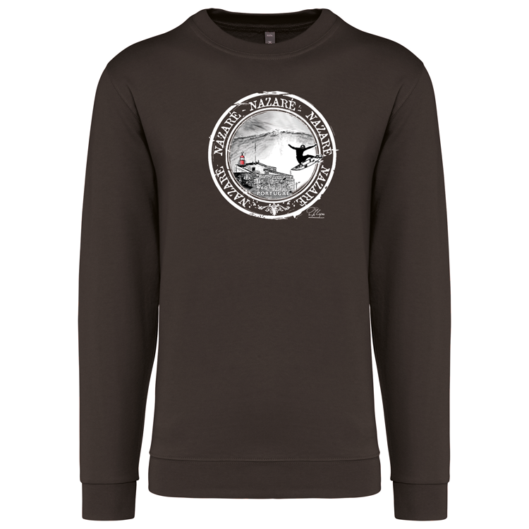 Sweatshirt Kariban sem Capuz Selo Nazaré