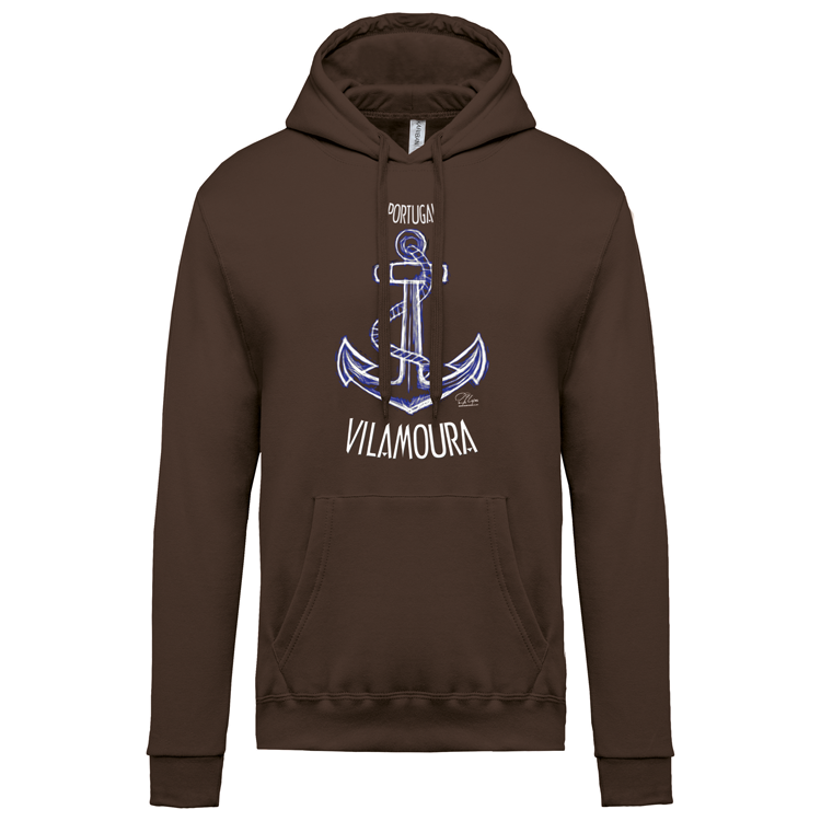 Sweatshirt Kariban com Capuz Âncora Vilamoura