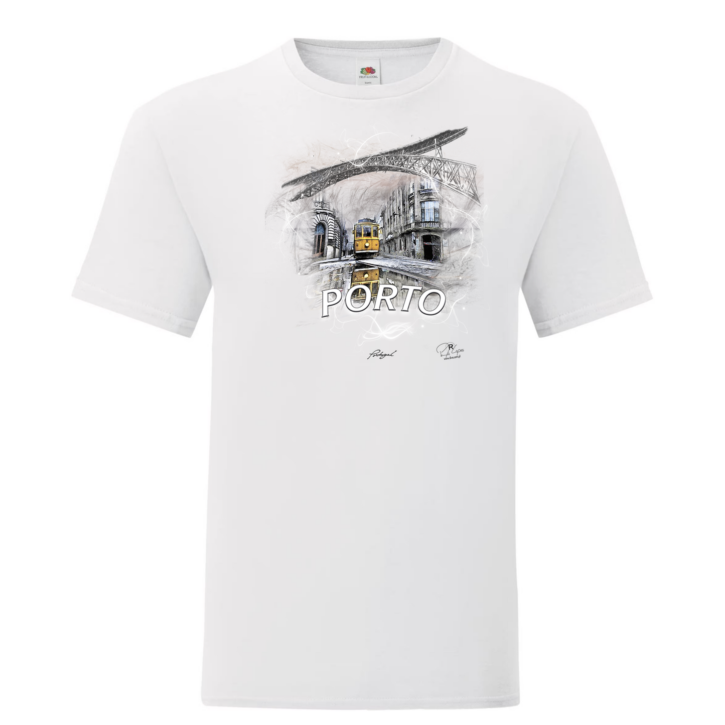 T-shirt Fruit of the Loom, Iconic, 150g, Carreira 22 Porto