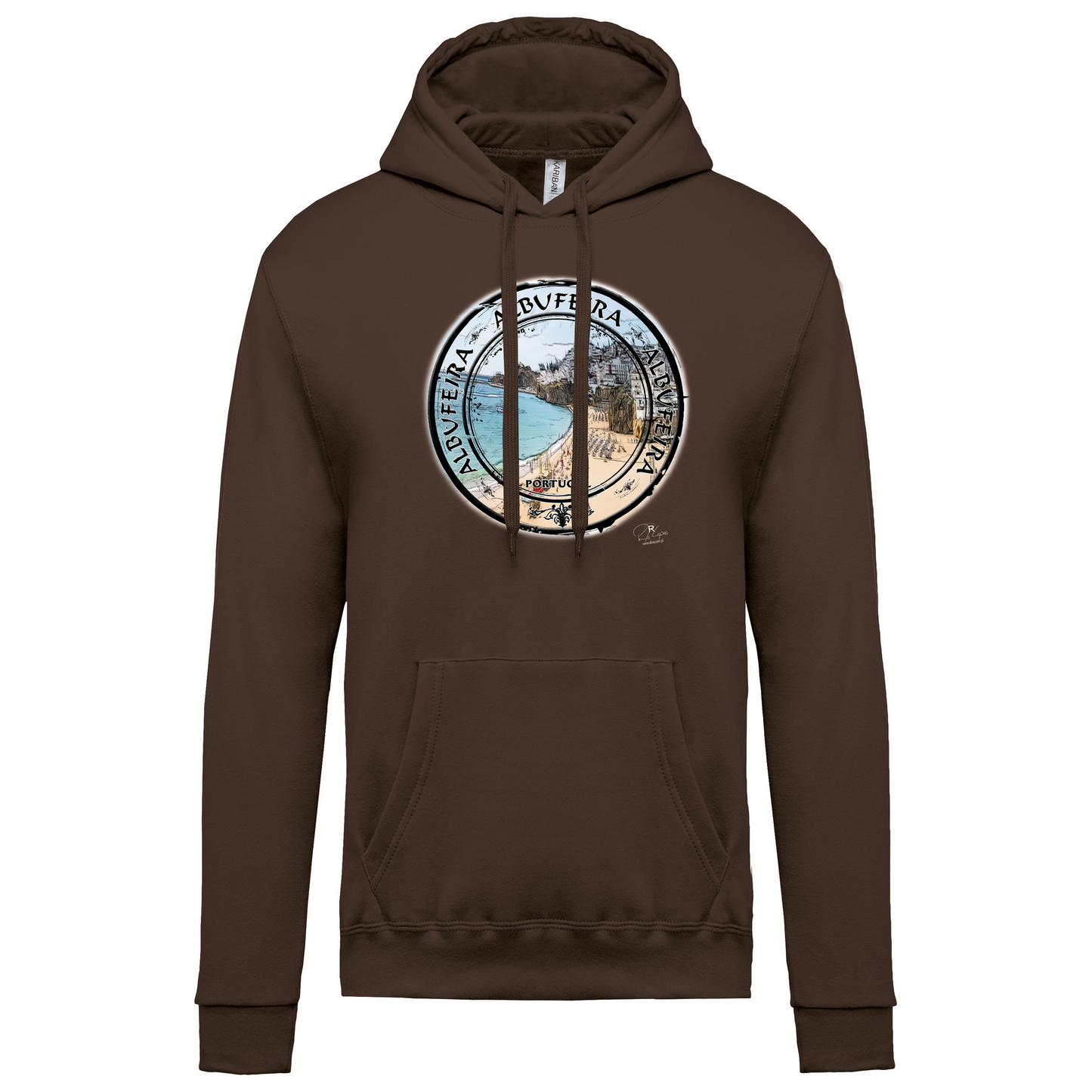 Sweatshirt Kariban com Capuz Selo Albufeira