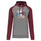Sweatshirt Bicolor com capuz Selo Albufeira