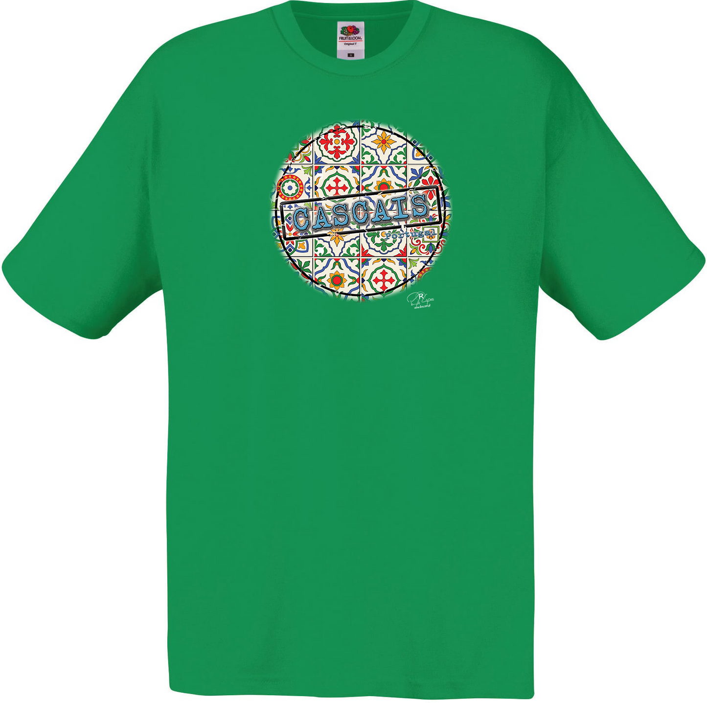 T-shirt Fruit of the Loom, Original 145g, Pin Cascais