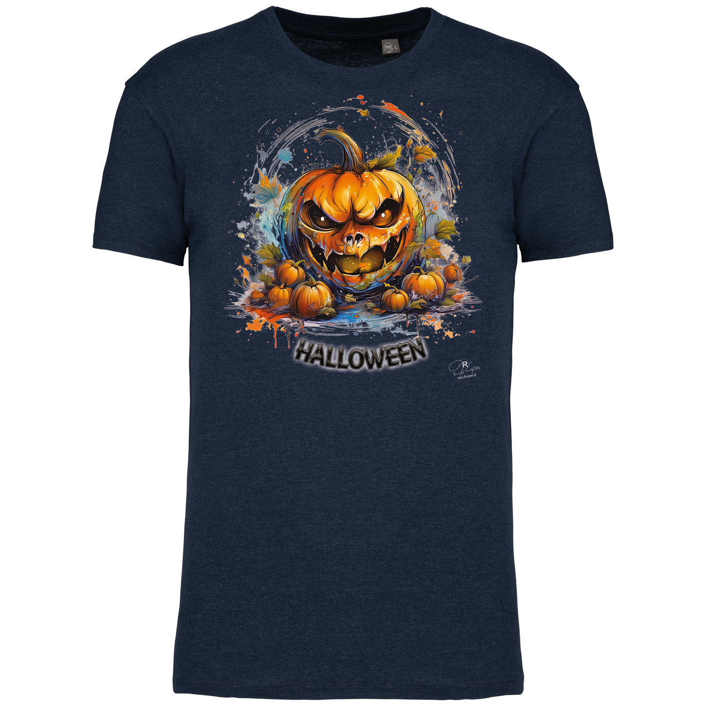T-Shirt Algodão Biológico Abóbora