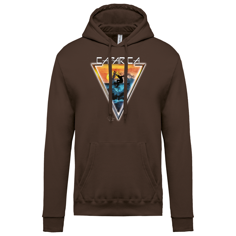 Sweatshirt Kariban com Capuz Sunset Caparica