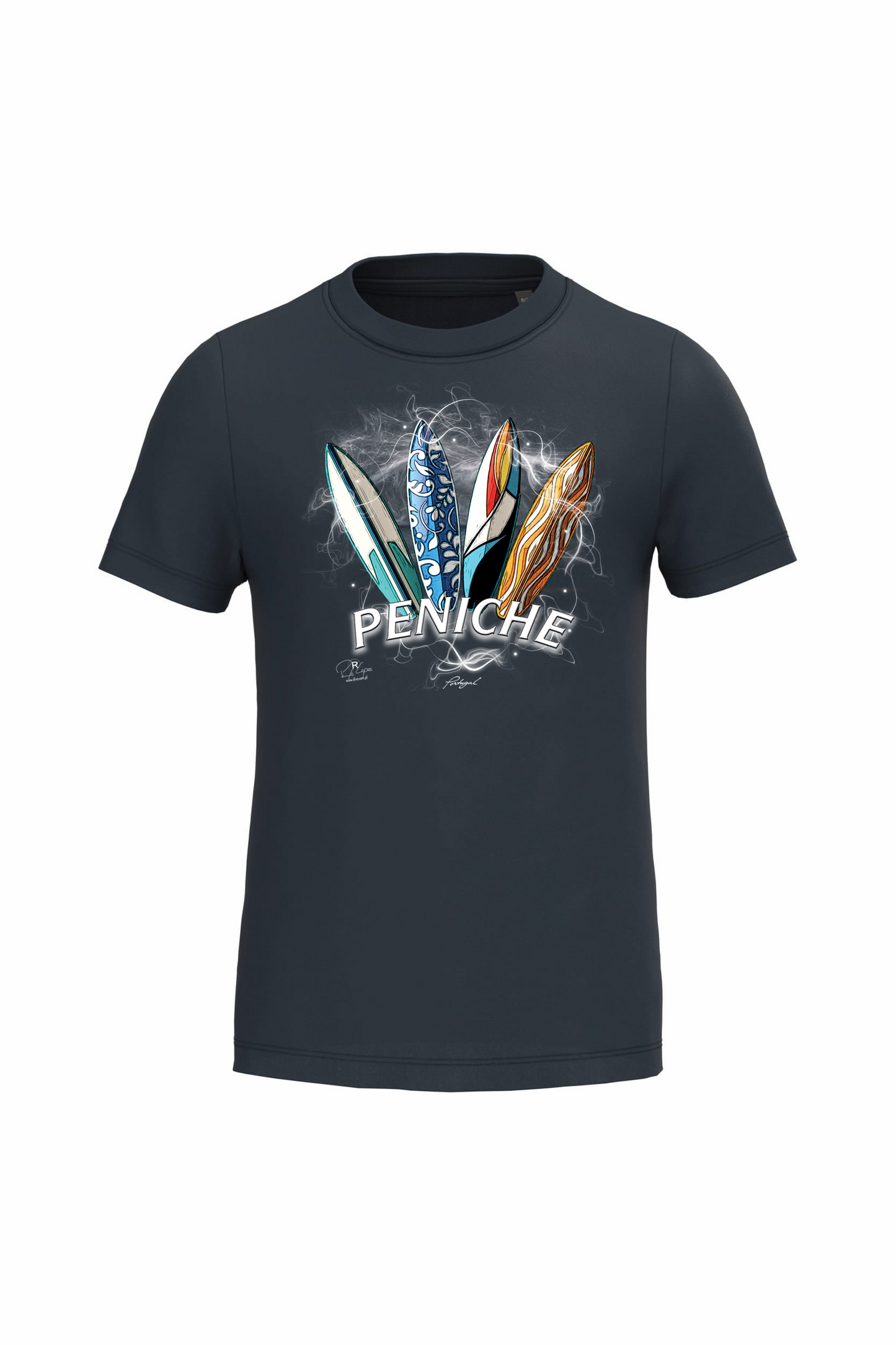 T-shirt de Criança Kariban Surfboards Peniche