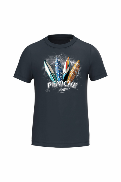 T-shirt de Criança Kariban Surfboards Peniche