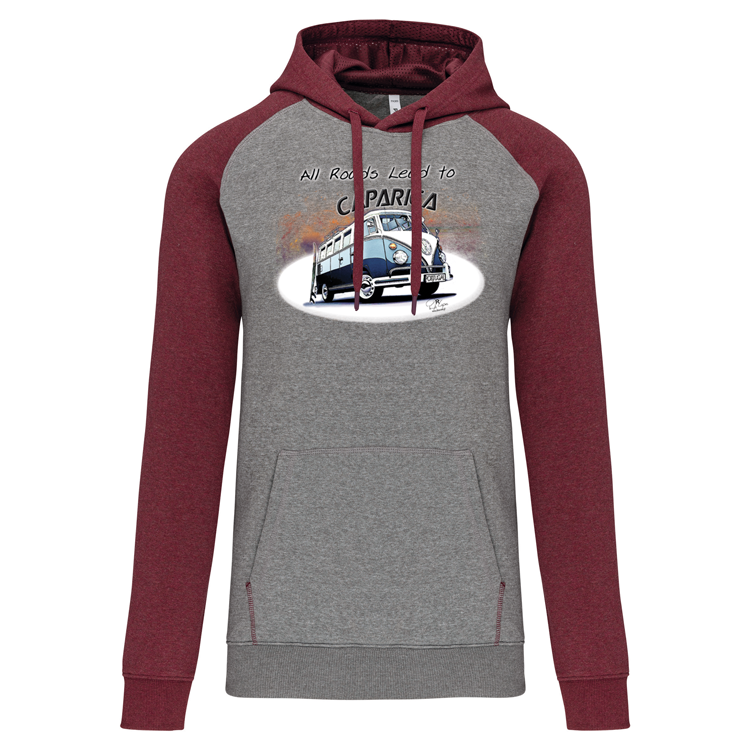 Sweatshirt com capuz All Roads Lead to Caparica