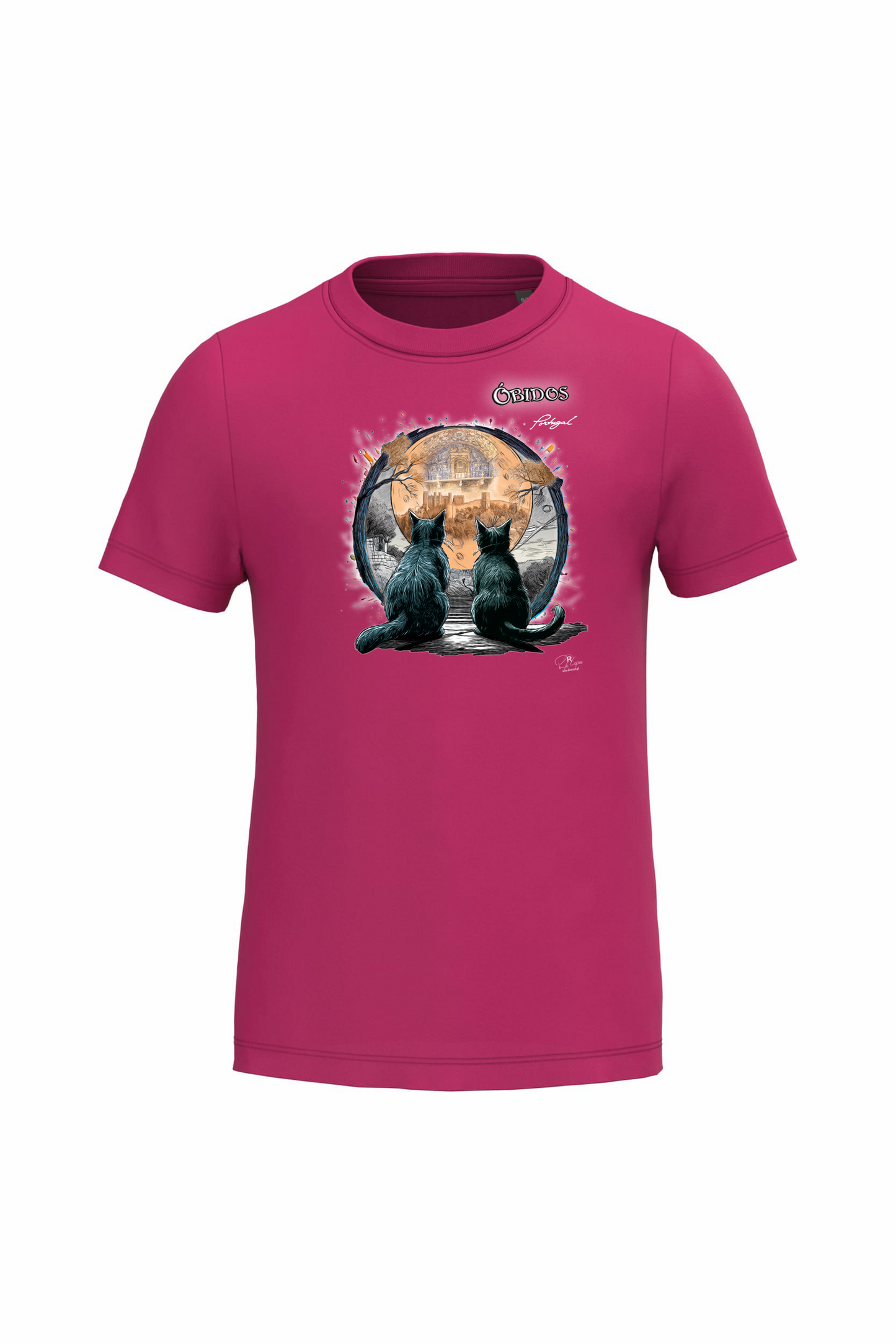 T-shirt de Criança Kariban Luar Óbidos
