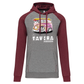 Sweatshirt Bicolor com capuz Gorduxinha Tavira