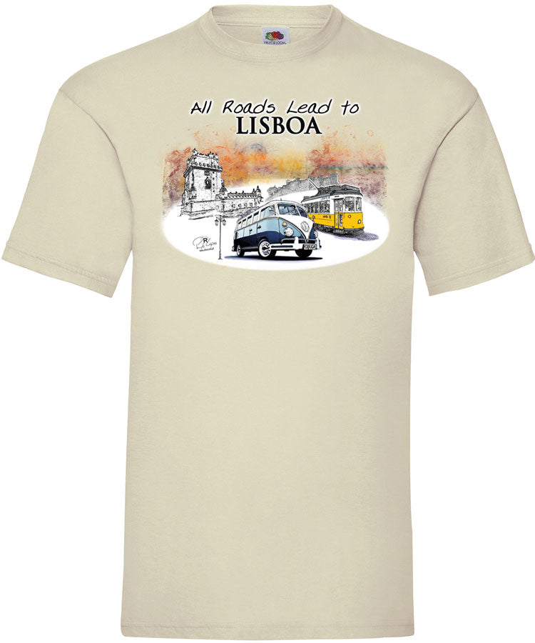 T-shirt All Roads Lead to Lisboa