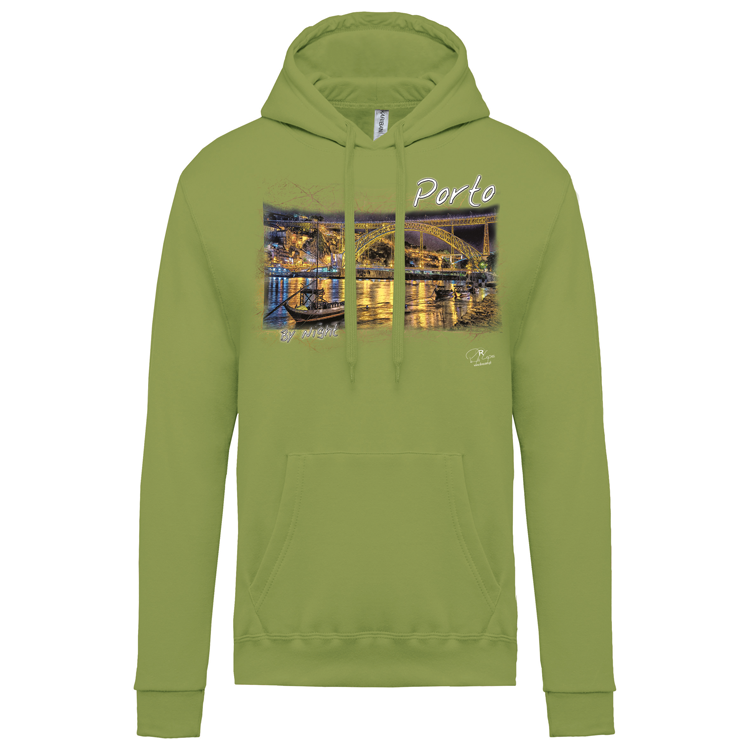 Sweatshirt Kariban com Capuz Porto by Night