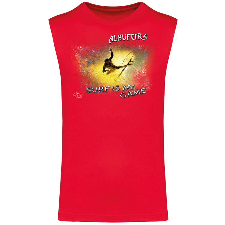 T-shirt Alças Surf is My Game Albufeira