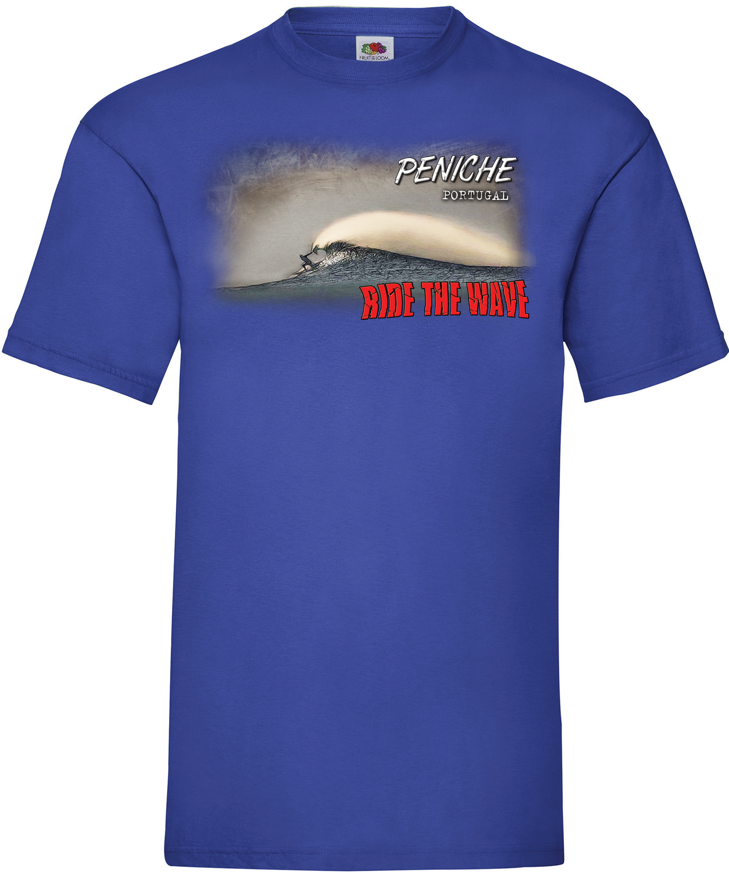 T-shirt Ride the Wave Peniche
