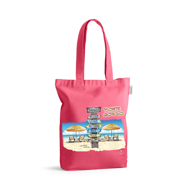 Sacos de Algodão Ecológico 220g Pégadas Monte Gordo