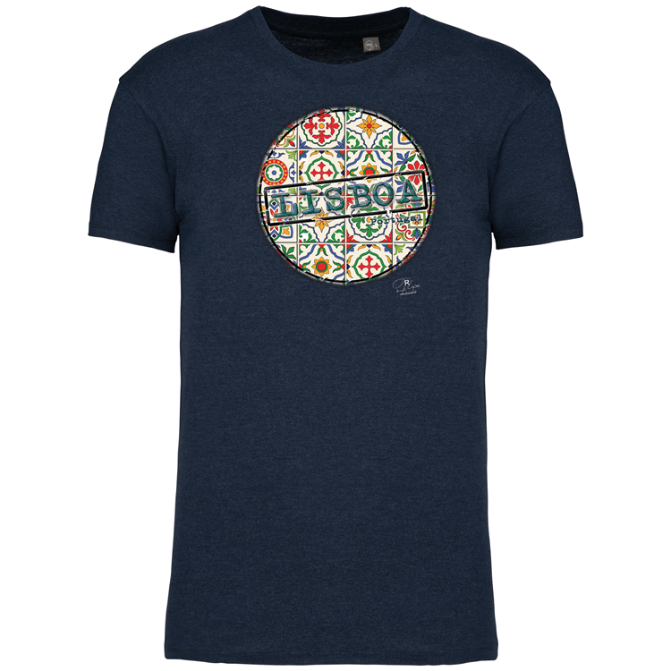 T-Shirt Algodão Biológico Pin Lisboa