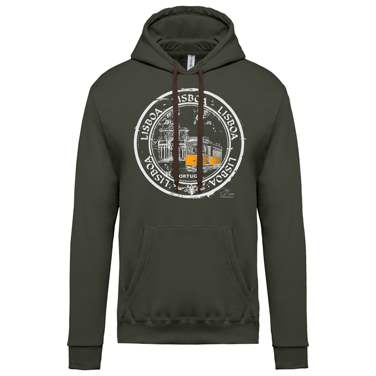Sweatshirt Kariban com Capuz Selo 1