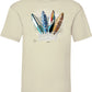 T-shirt Surfboards Monte Gordo