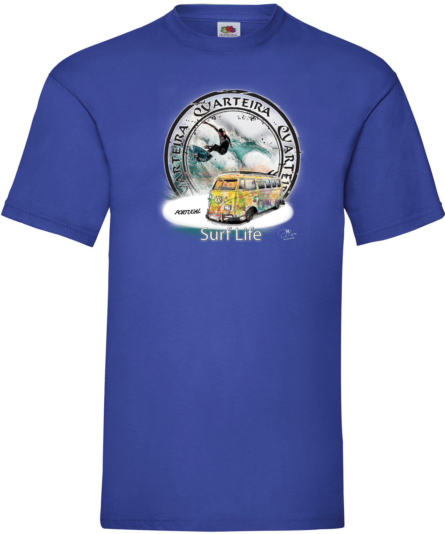 T-shirt Surf Life Quarteira
