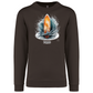 Sweatshirt Kariban sem Capuz Prancha Faro