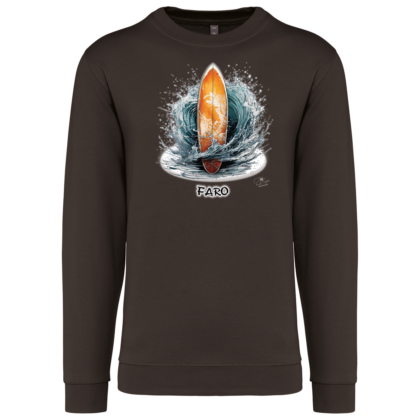 Sweatshirt Kariban sem Capuz Prancha Faro