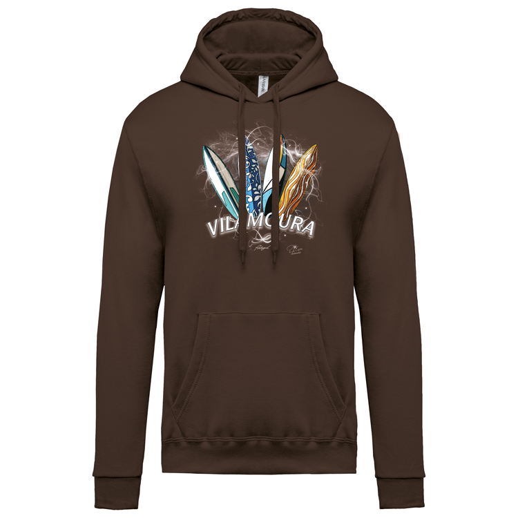 Sweatshirt Kariban com Capuz Surfboards Vilamoura