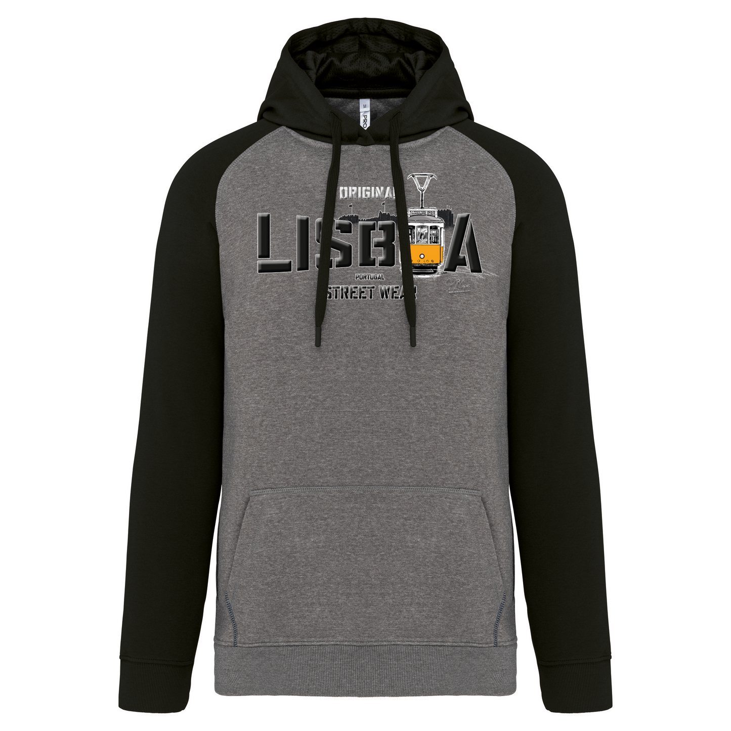 Sweatshirt Bicolor com capuz Original Lisboa