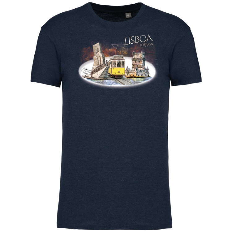 T-Shirt Algodão Biológico Monumentos Belém