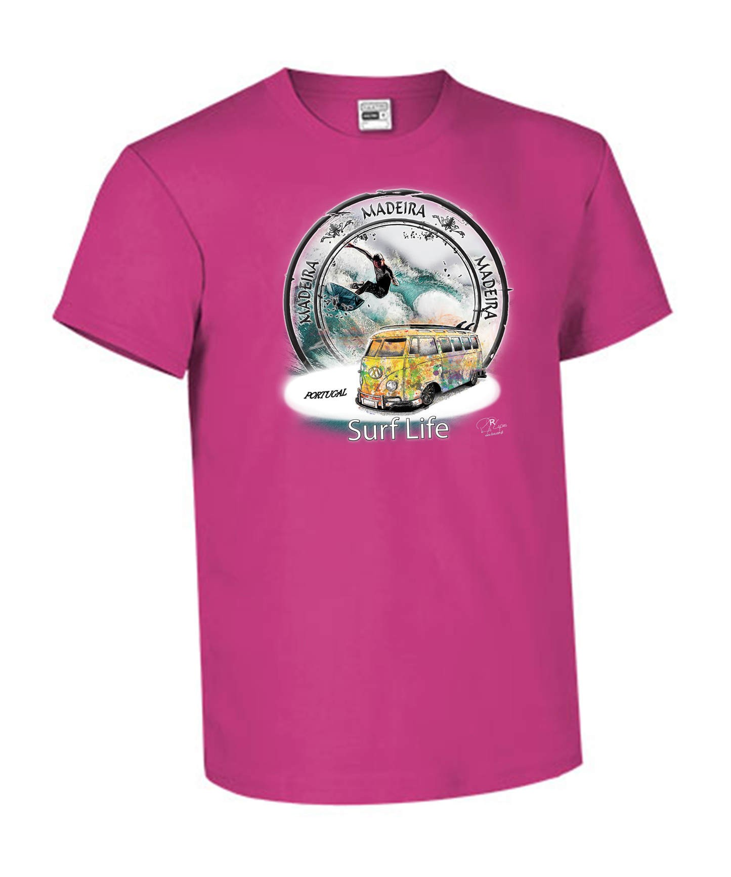 T-shirt Kids Surf Life Ilha da Madeira