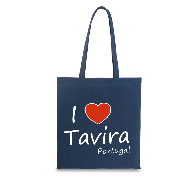 Saco Algodão 140g I Love Tavira