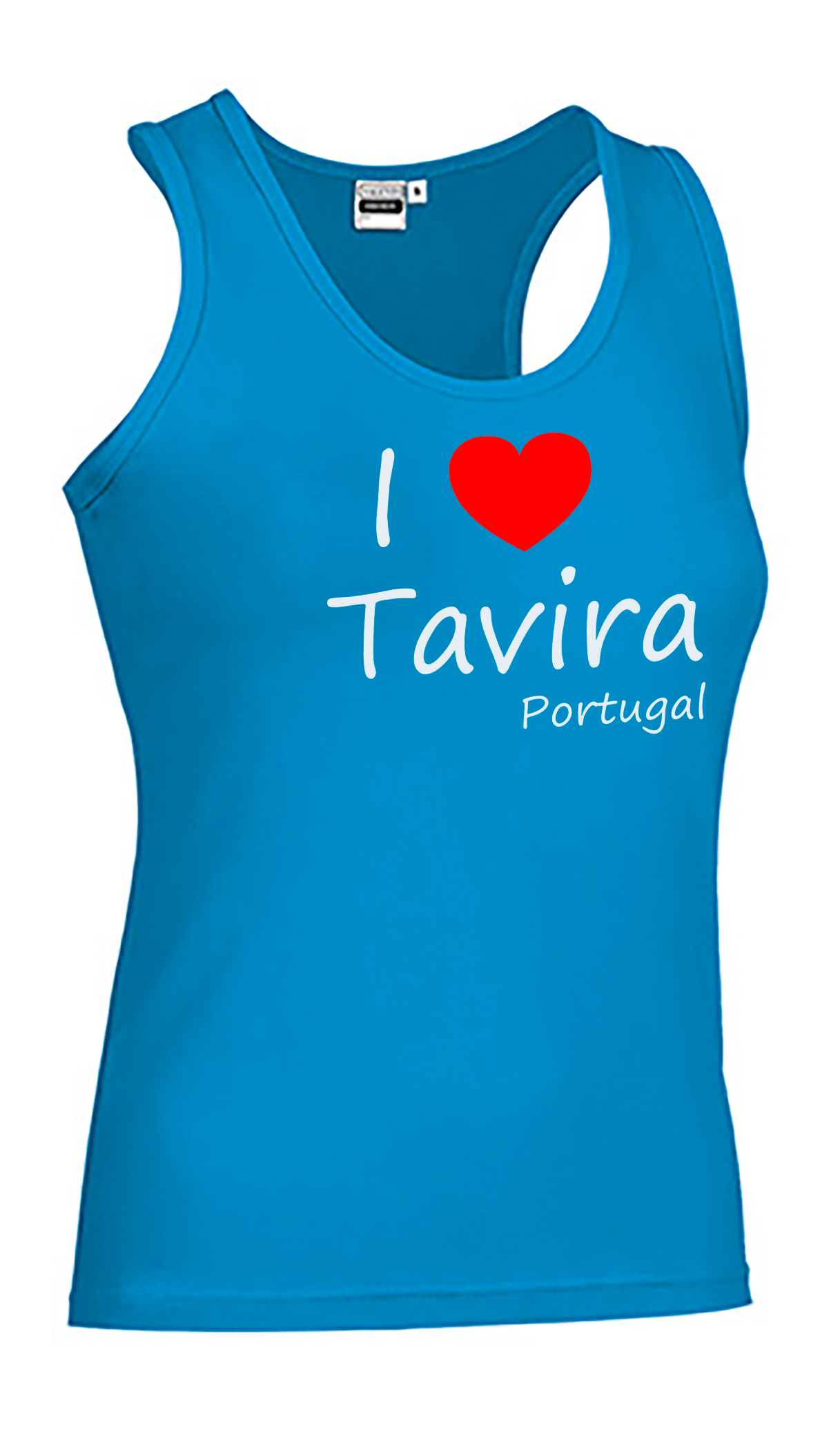 T-shirt Alças Senhora I Love Tavira