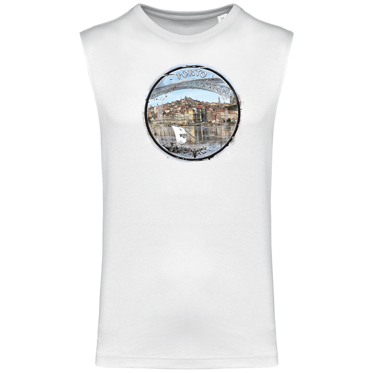 T-shirt Alças Selo Ribeira