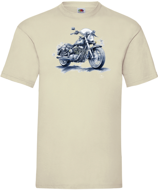 T-shirt Vintage Motorcycle