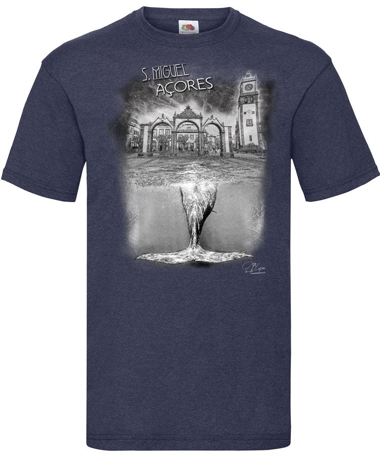T-shirt Cachalote S. Miguel