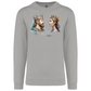 Sweatshirt Kariban sem Capuz King and Queen Óbidos