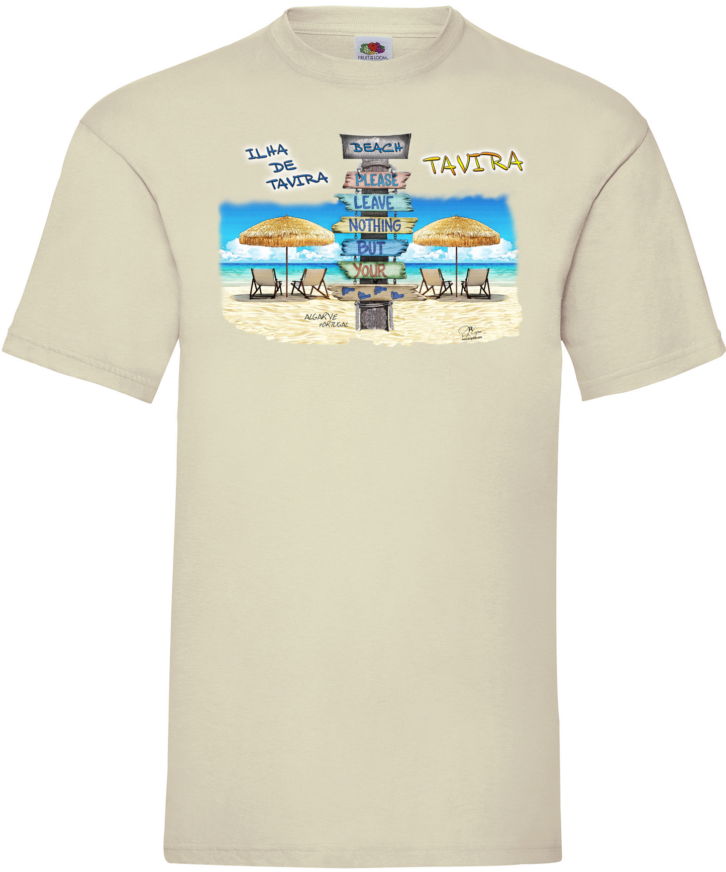 T-shirt Pégadas Tavira