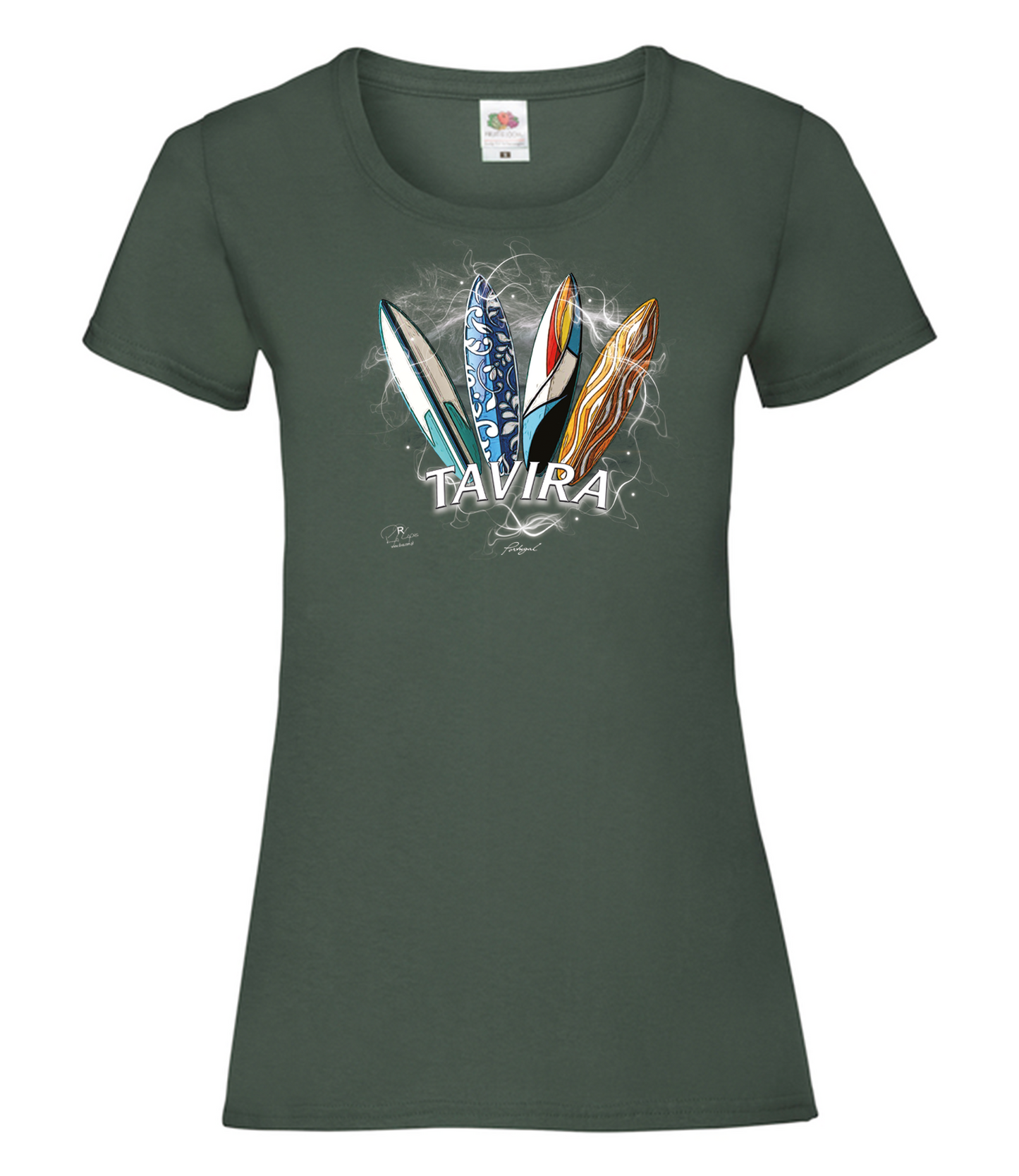 T-shirt Senhora Surfboards Tavira