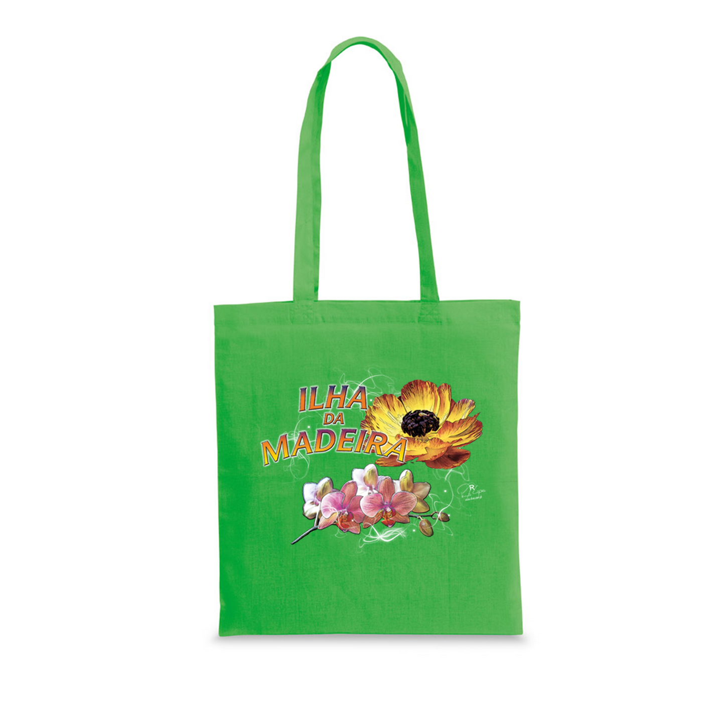 Saco Algodão 140g Madeira Flowers