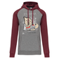 Sweatshirt Bicolor com capuz Sé de Coimbra