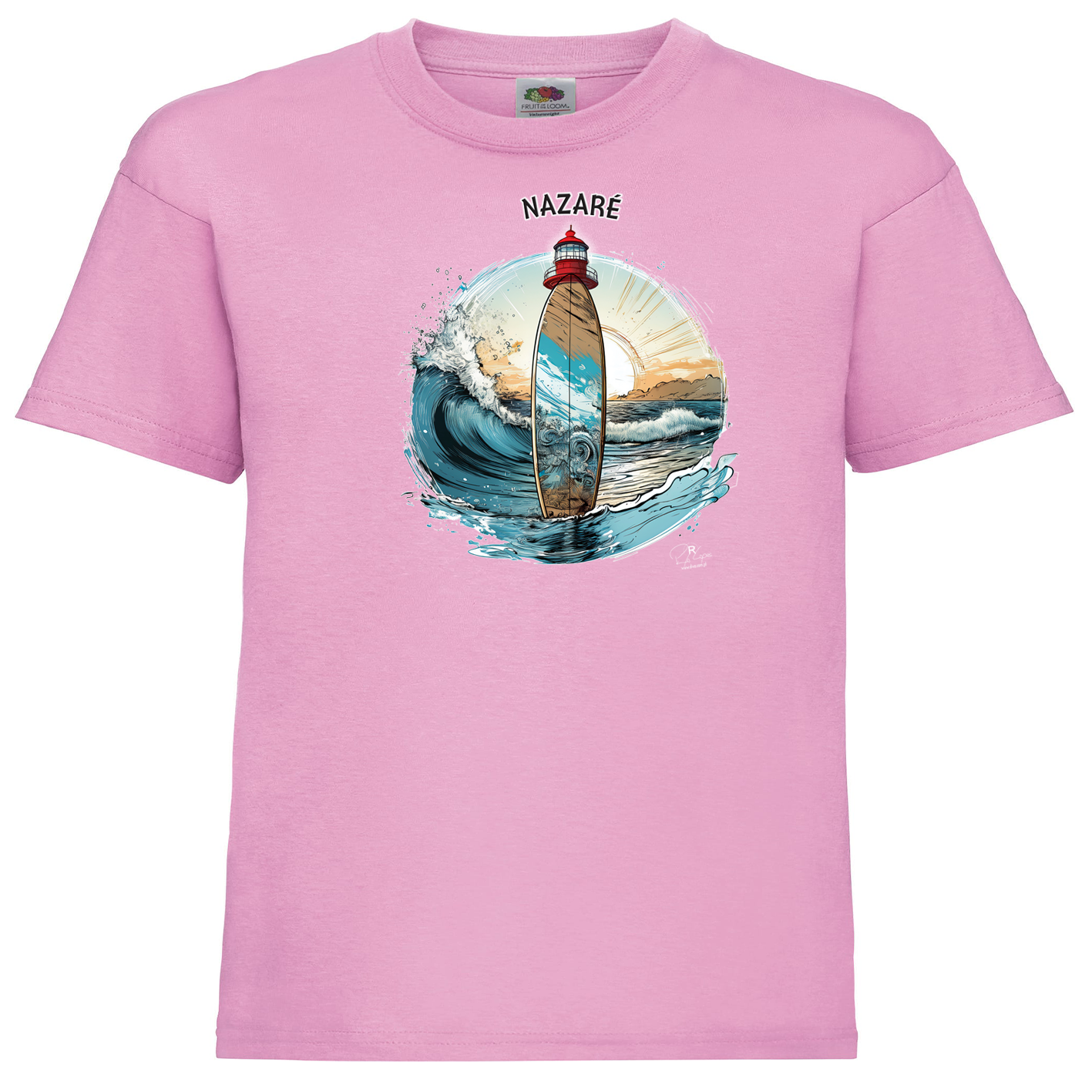 T-shirt Fruit of the Loom Kids Sol Nazaré