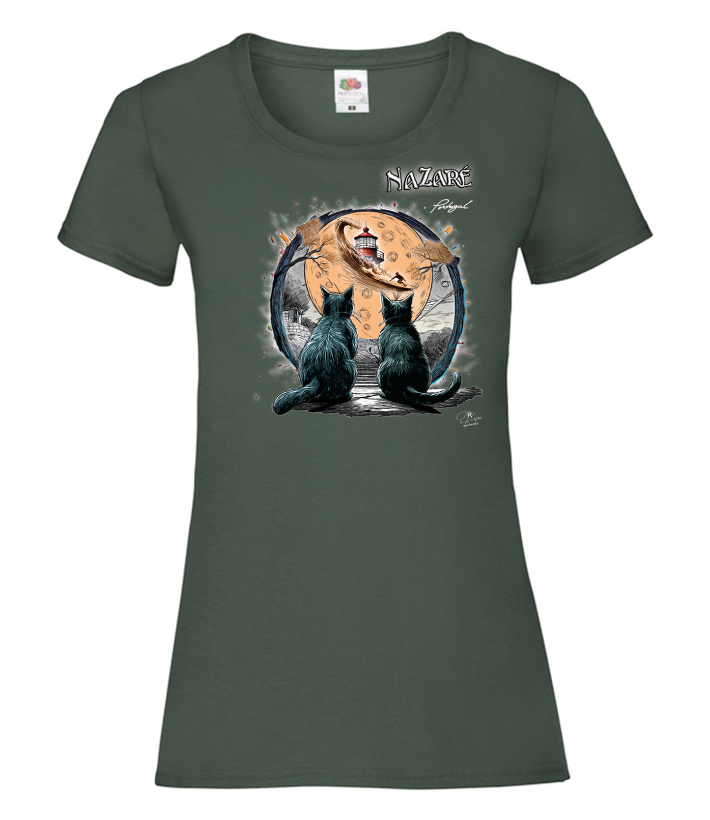 T-shirt Senhora Luar Nazaré
