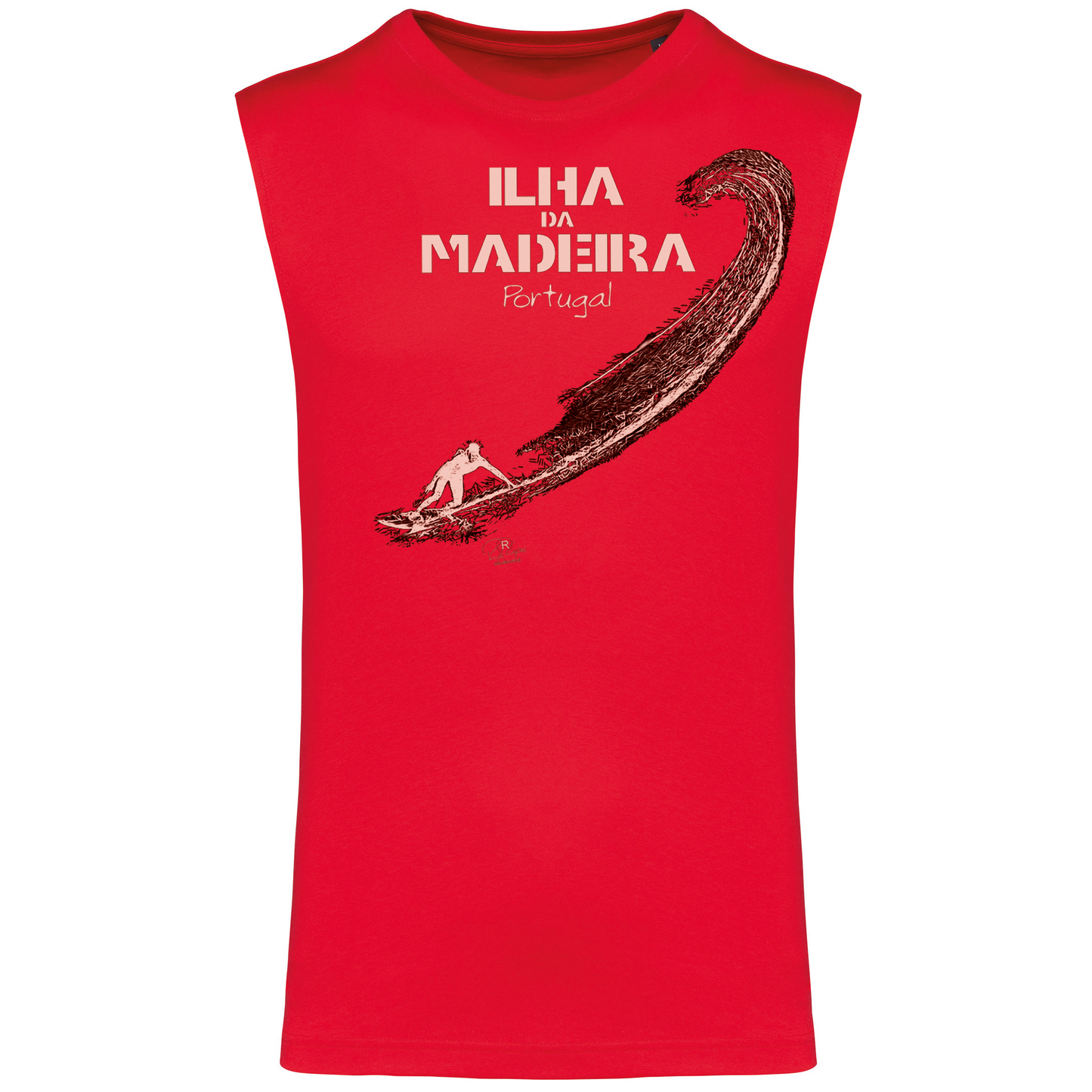 T-shirt Alças Surf Ilha da Madeira