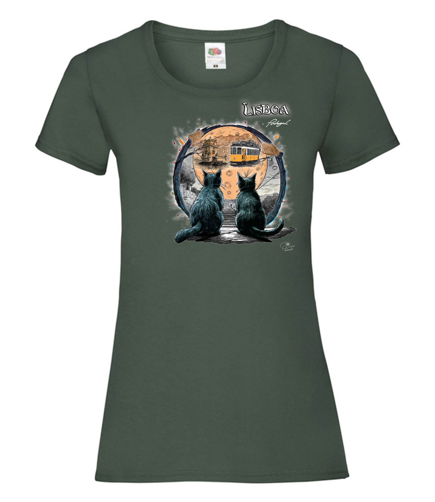 T-shirt Senhora Luar Lisboa
